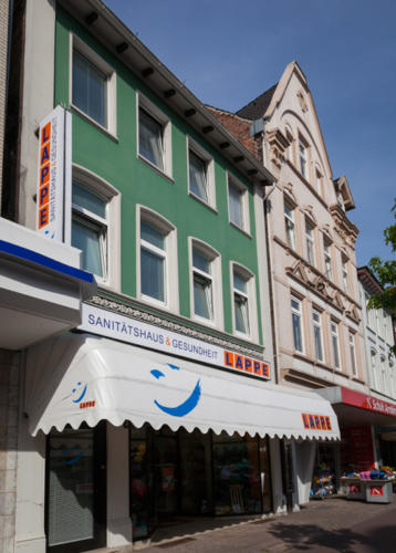 Sanitätshaus Lappe - Standort - Uelzen - das Ladengeschäft außen